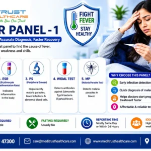 meditrust healthcare fever panel 1